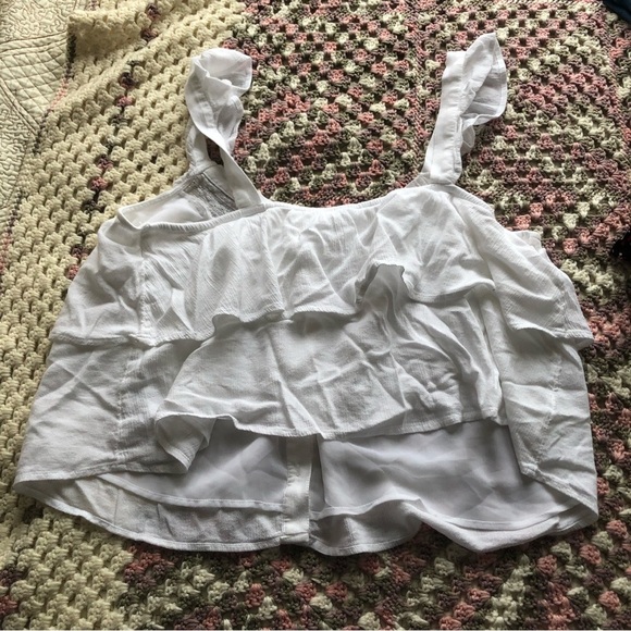 American eagle white blouse - Picture 9 of 9